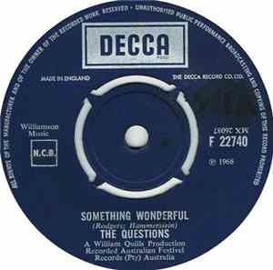 The Questions  - Something Wonderful