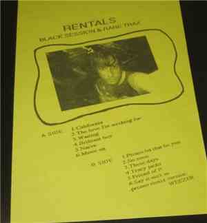 The Rentals - Black Sessions & Rare Trax