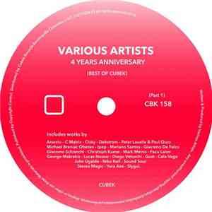 Various - 4 Years Anniversary Best Of Cubek Pt. 1