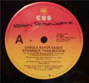 Carole Bayer Sager - Stronger Than Before