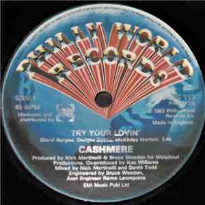 Cashmere - Try Your Lovin'