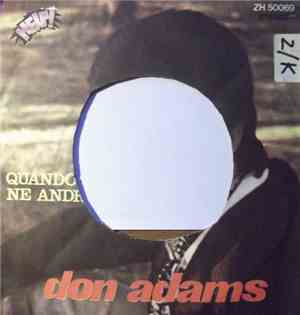 Don Adams - Quando Te Ne Andrai / Un'immagine, Un Sorriso