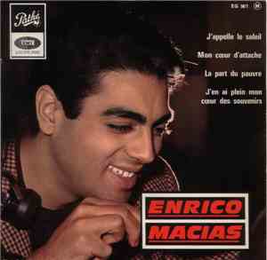 Enrico Macias - Mon Coeur D'attache • J'en Ai Plein Mon Coeur Des Souvenirs ...