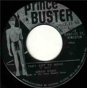 Owen Gray, Buster's Group - They Got To Move  / Lizabella