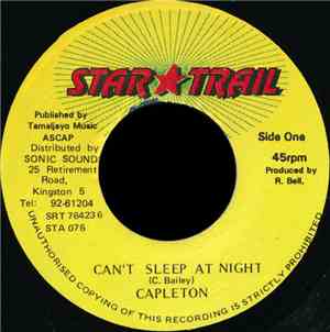 Capleton - Can't Sleep At Night