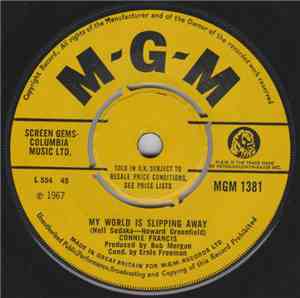 Connie Francis - My World Is Slipping Away