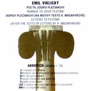 Emil Viklický - Pocta Josipu Plečnikovi / Homage To Josip Plečnik