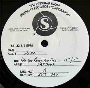 Fat Boys - Are You Ready For Freddy
