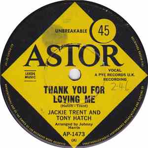 Jackie Trent And Tony Hatch - Thank You For Loving Me