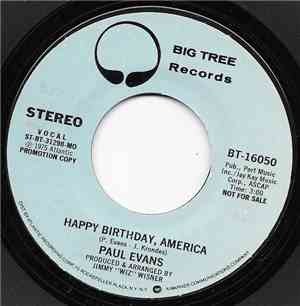 Paul Evans - Happy Birthday America