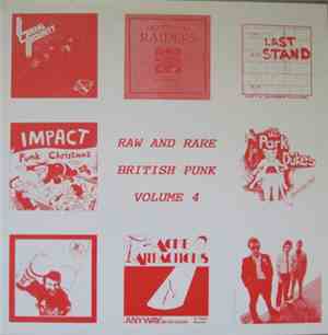 Various - Raw And Rare British Punk Volume 4