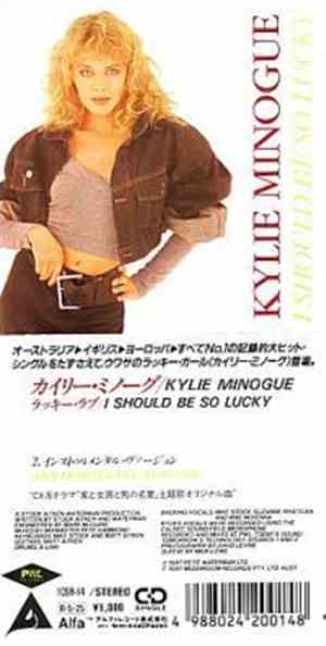 Kylie Minogue - I Should Be So Lucky