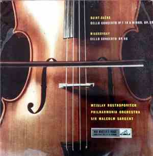 Mtislav Rostropovich, Philharmonia Orchestra, Sir Malcolm Sargent - Saint-S ...
