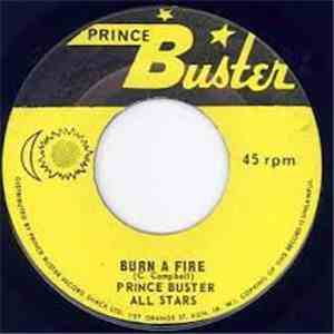 Prince Buster All Stars - Java / Burn A Fire