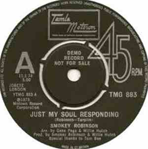 Smokey Robinson - Just My Soul Responding