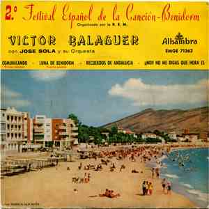 Victor Balaguer Con José Solá Y Su Orquesta - 2.º Festival Español De La Ca ...