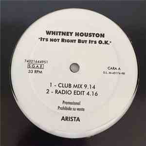 Whitney Houston - It's Not Right But It's Okay