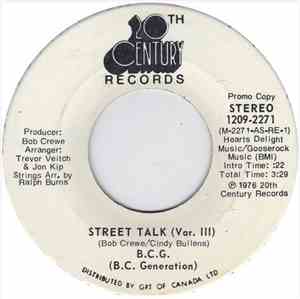 B.C.G. (B.C. Generation) - Street Talk