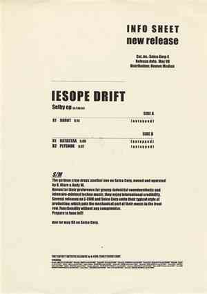 Iesope Drift - Selby EP