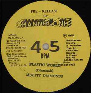 Mighty Diamonds - Plastic World / There Is No Me Without You