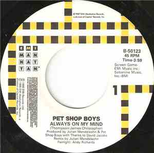 Pet Shop Boys - Always On My Mind