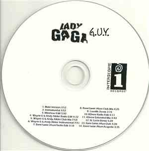 Lady Gaga - G.U.Y. (Remixes)