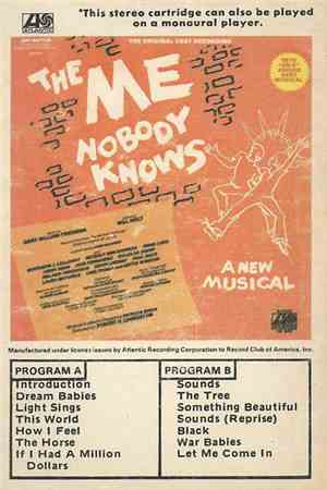 The Me Nobody Knows Original Cast - The Me Nobody Knows