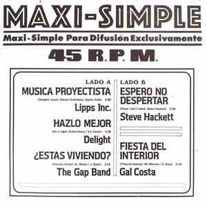 Various - Maxi-Simple Para Difusión Exclusivamente 45 R.P.M.