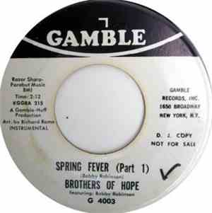 Brothers Of Hope Featuring Bobby Robinson - Spring Fever