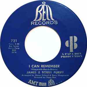 James & Bobby Purify - I Can Remember / I Was Born To Lose Out
