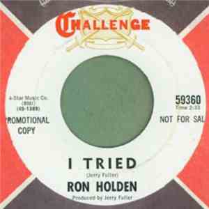 Ron Holden - I Tried / I'll Forgive And Forget
