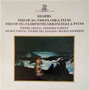 Brahms - Trio Op. 40 / Violon, Cor & Piano - Trio Op. 114 / Clarinette, Vio ...