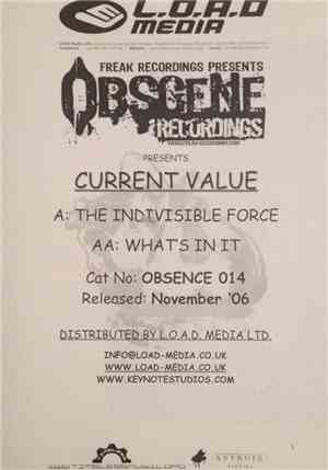 Current Value - The Indivisible Force / What's In It