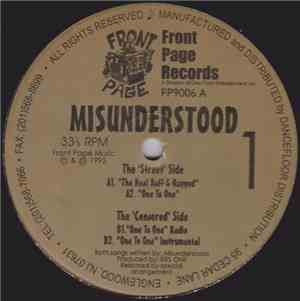 Misunderstood - The Real Ruff & Rugged / One To One