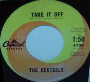 The Genteels - Take It Off / Hitchhiker