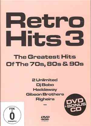 Various - Retro Hits 3 The Greatest Hits Of The 70s, 80s & 90s