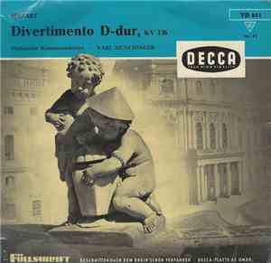 Mozart ; Stuttgarter Kammerorchester, Karl Münchinger - Divertimento D-Dur, ...