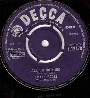 Small Faces - All Or Nothing