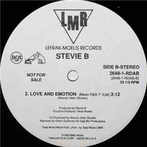 Stevie B - Love And Emotion