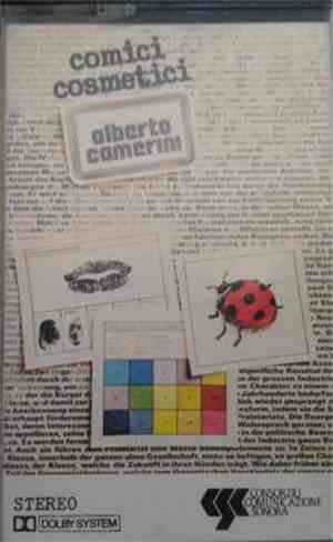 Alberto Camerini - Comici Cosmetici