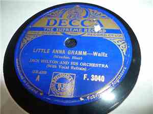 Jack Hylton And His Orchestra - Little Anna Gramm / You're Taking A Chance ...