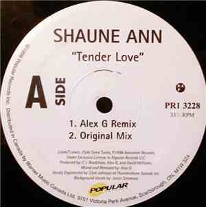 Shaune Ann / Mondano - Tender Love / Feelin' Good