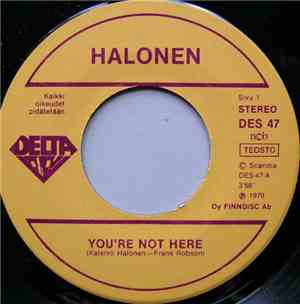Halonen - You're Not Here