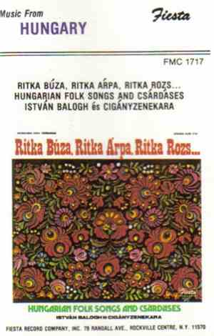 István Balogh És Cigányzenekara - Ritka Búza, Ritka Aŕpa, Ritka Rozs... (Hu ...