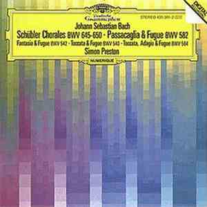 Johann Sebastian Bach, Simon Preston - Schübler Chorales BWV 645-650 - Pass ...