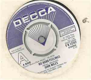 John Miles - No Hard Feelings / Nice Man Jack