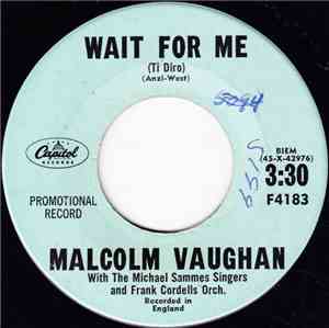 Malcolm Vaughan With The Michael Sammes Singers And Frank Cordell Orch. - W ...
