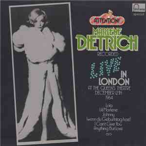 Marlene Dietrich - Attention! Marlene Dietrich!