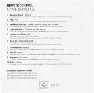 Various - Remote Control March Sampler II [2017]