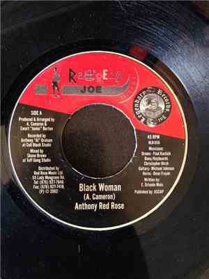 Anthony Red Rose - Black Woman